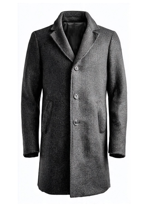 Textile Long Jacket